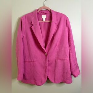 Women’s H&M Lyocell blend blazer size L